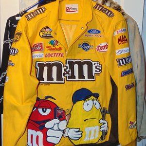 CHASE AUTHENTIC NASCAR M&M Elliot Sadler Jacket M